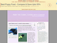 Tablet Screenshot of abbythelabby.tripawds.com