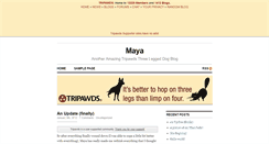 Desktop Screenshot of maya88.tripawds.com