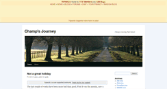 Desktop Screenshot of champ.tripawds.com