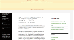 Desktop Screenshot of boomersjourney.tripawds.com