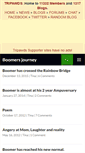 Mobile Screenshot of boomersjourney.tripawds.com
