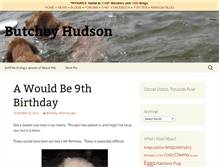 Tablet Screenshot of butcheyhudson.tripawds.com