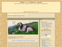 Tablet Screenshot of dakotagirldog.tripawds.com