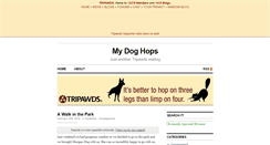 Desktop Screenshot of mymorgandog.tripawds.com