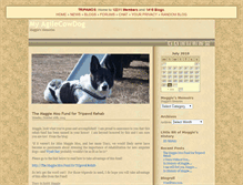 Tablet Screenshot of maggie.tripawds.com