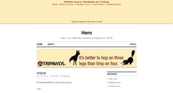Desktop Screenshot of hero.tripawds.com