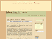 Tablet Screenshot of miles.tripawds.com