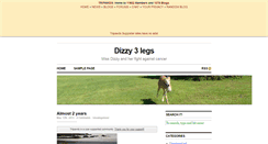 Desktop Screenshot of gilliananddizzy.tripawds.com