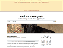 Tablet Screenshot of etgayle.tripawds.com