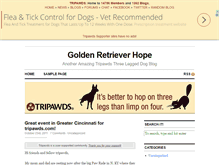 Tablet Screenshot of 4hope.tripawds.com