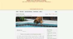 Desktop Screenshot of jakesjourney.tripawds.com