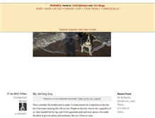 Tablet Screenshot of megr.tripawds.com