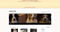 Desktop Screenshot of clementine.tripawds.com