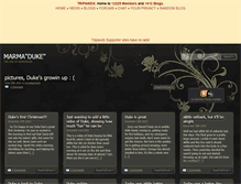 Tablet Screenshot of marmaduke.tripawds.com