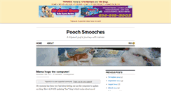 Desktop Screenshot of poochsmooches.tripawds.com