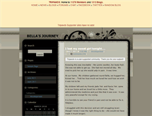 Tablet Screenshot of bellathebloodhound.tripawds.com