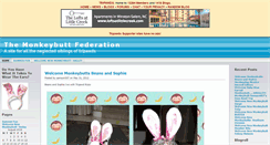 Desktop Screenshot of monkeybuttfederation.tripawds.com